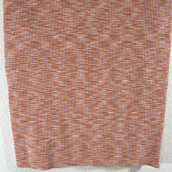 EXPRESS Body Contour Ribbed Space Dye Pencil Skirt Stretch Size Medium NEW - Picture 6 of 16